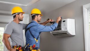 What does AC installation include?
